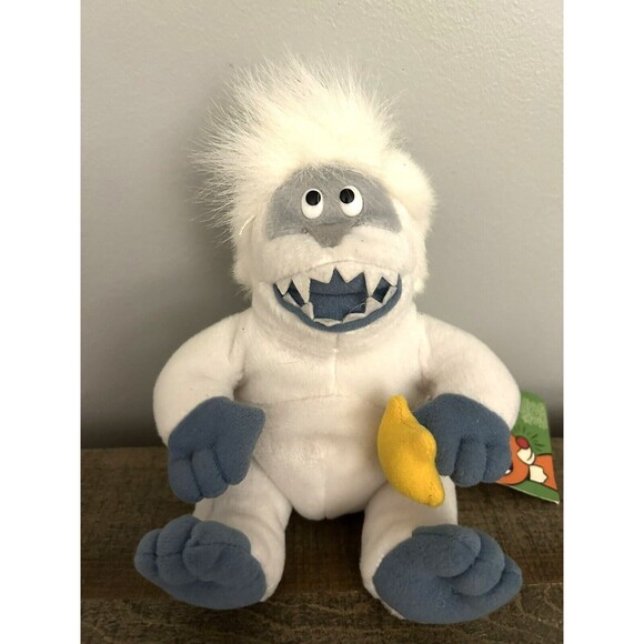 Rudolph Misfits Bumble Abominable Snow Monster Stuffins 1998 Vintage NEW TAGS - Picture 1 of 11